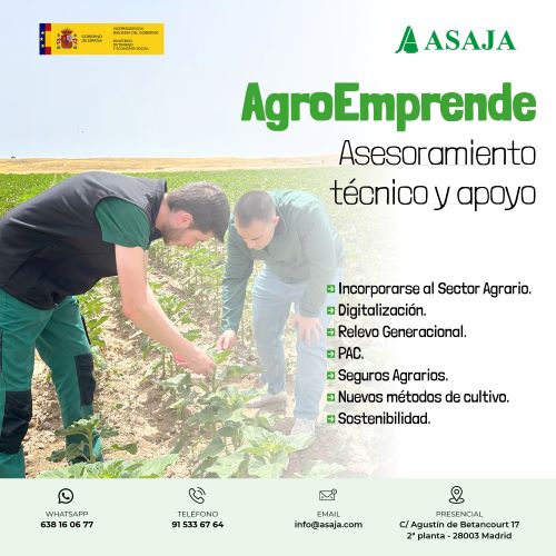 Agroemprende - Asaja. Impulsar la modernización del medio rural