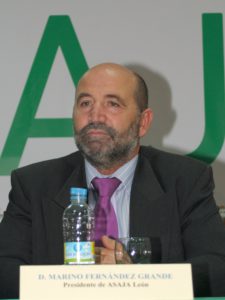 Marino Fernández Grande, representante del sector remolachero